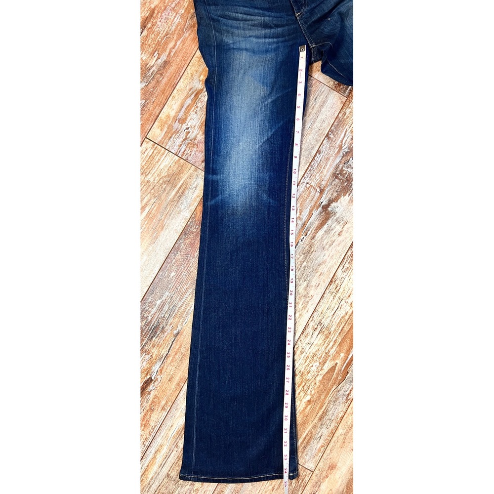 AG Adriano Goldschmied The Angel Bootcut Jeans Dark Wash Size 25R - Picture 11 of 11